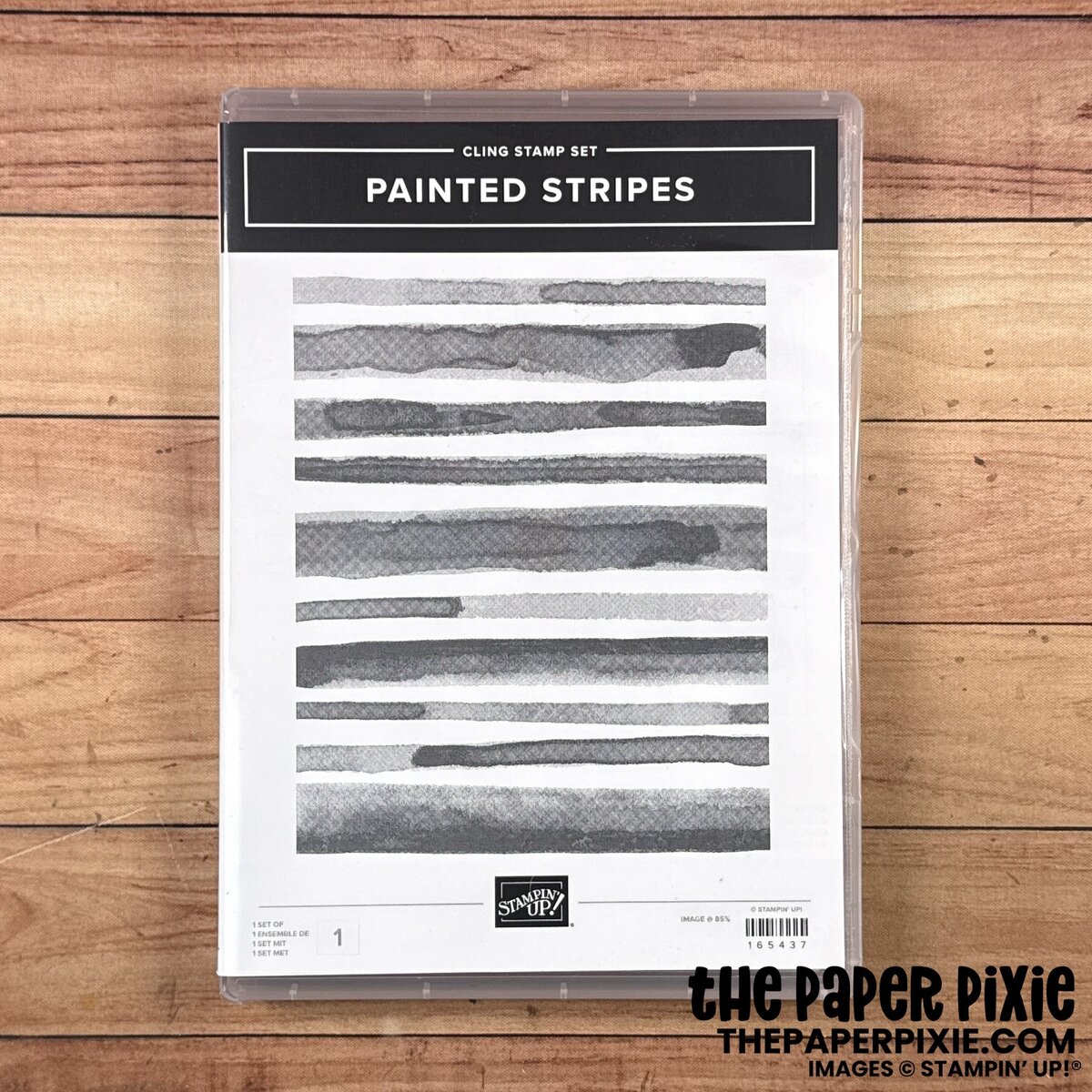 Painted Stripes Stamp Set - The Paper Pixie